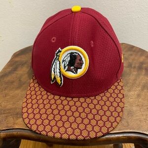 Washington Redskins New Era Cap Co NFL 59FIFTY Youth Hat  Honeycomb size 6 1/2
